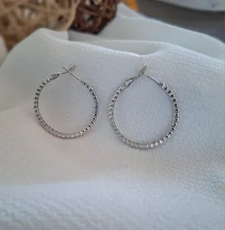 Pendientes Aro Plata