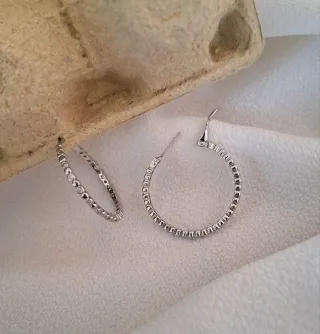 Pendientes Aro Plata