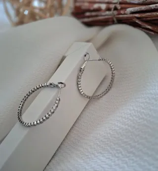 Pendientes Aro Plata