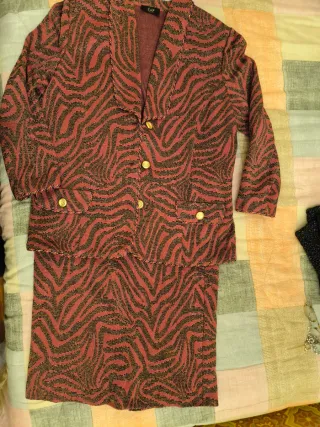 Tailleur Liolà gonna e giacca fantasia