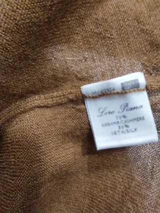 Jersey Loro Piana Cachemira y Seda T.40