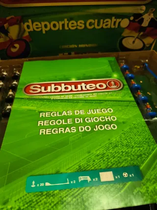 Subbuteo Deportes Cuatro Edición Mundial