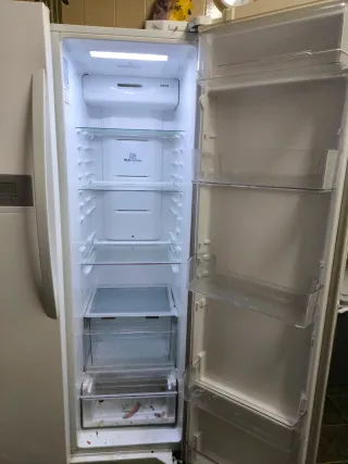 Nevera Americana LG Blanca