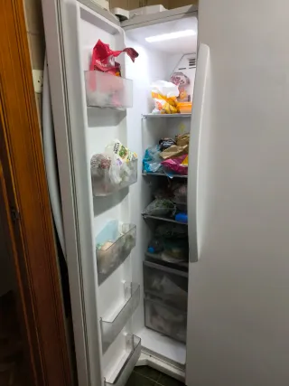 Nevera Americana LG Blanca