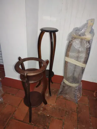 Set di vasi in legno