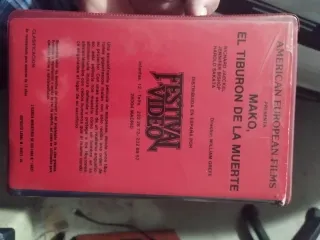 VHS Mako El Tiburón de la Muerte