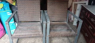 Set di 2 sedie da esterno