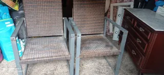 Set di 2 sedie da esterno