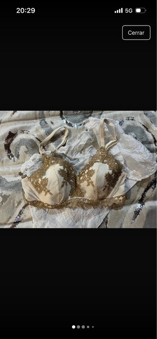 Sujetador Intimissimi Beige Encaje