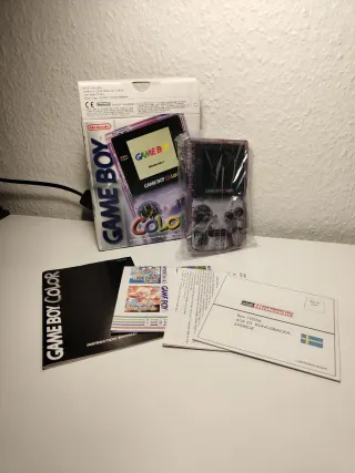 Nintendo Game Boy Color con caja
