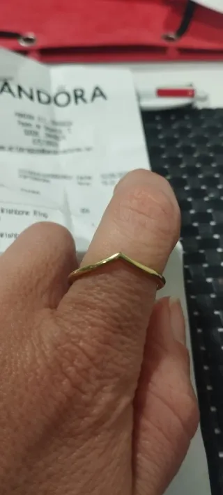 2 Anillos deseo clásico pulido recubrimiento oro
