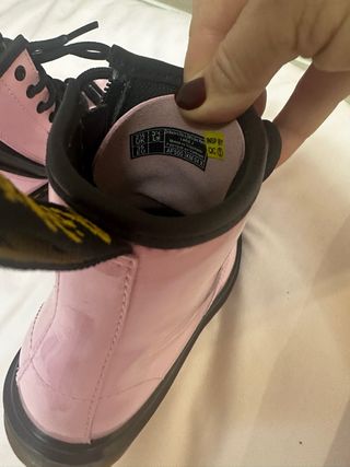 Botas Dr. Martens Niña Rosa Chicle