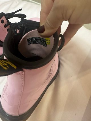 Botas Dr. Martens Niña Rosa Chicle