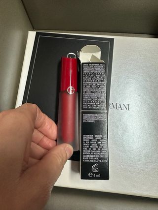 Cartera y Llavero Emporio Armani Negro Nuevo