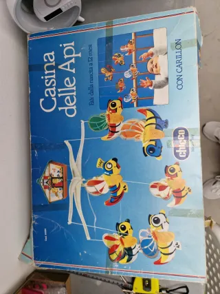 Carillon Chicco casa delle api apine Vintage