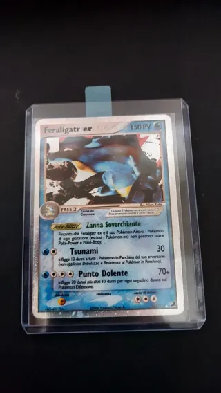 Carta Pokémon Feraligatr ex 103/115 Holo ITA