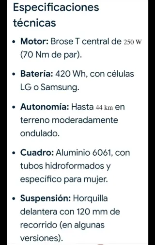 Ebike Rockrider Mujer