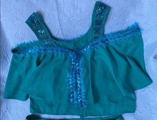 Conjunto top y pantalón palazzo