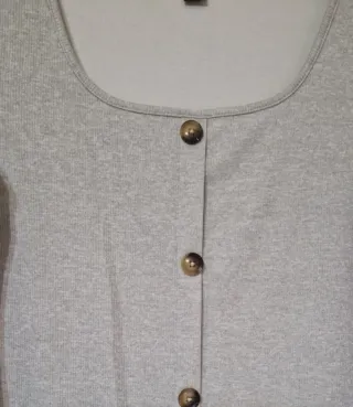 Vestito lungo grigio SHEIN