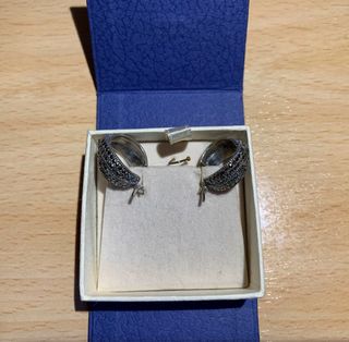 Pendientes Aro Plata con Piedras