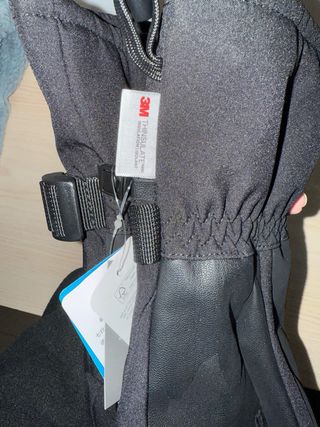 Guantes de esquí negros 3M