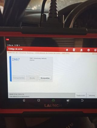 BMW 316ti Compact 2004 Avería Valvetronic 185000km