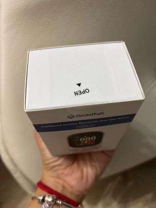 Detector de Gas y Monóxido Gedsffati HD08-G