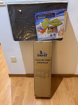 Cuna de Viaje Adventure Toral + Colchón