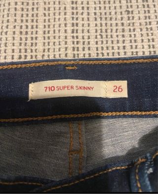 Vaqueros Levi's Azul Oscuro Talla 26