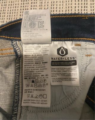 Vaqueros Levi's Azul Oscuro Talla 26