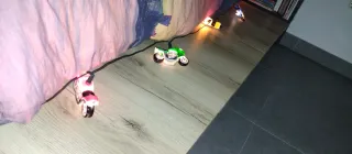 Luci di Natale a Forma di Moto