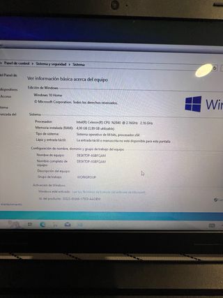 Portátil Lenovo Negro