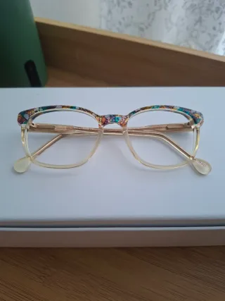 Gafas Infantiles Snoopy Multicolor y Dorado