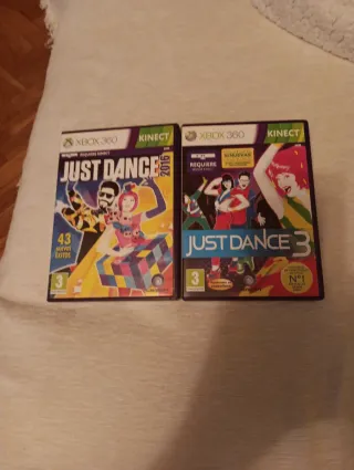 2 Juegos XBOX 360 Just Dance 2016 y 3