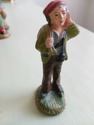 Statuina Presepe Gesso Anni '40