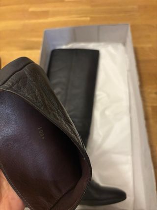 Botas altas piel Luis Gonzalo negras