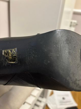 Botas altas piel Luis Gonzalo negras