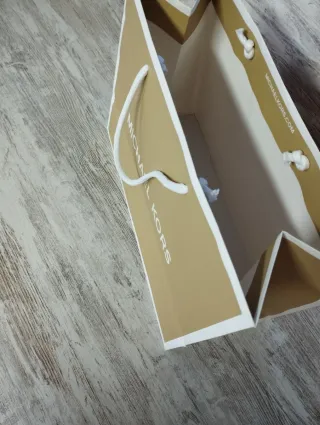 Lote 3 Bolsas Papel Michael Kors Marrón