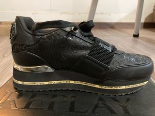 Bambas Replay Mujer Negras