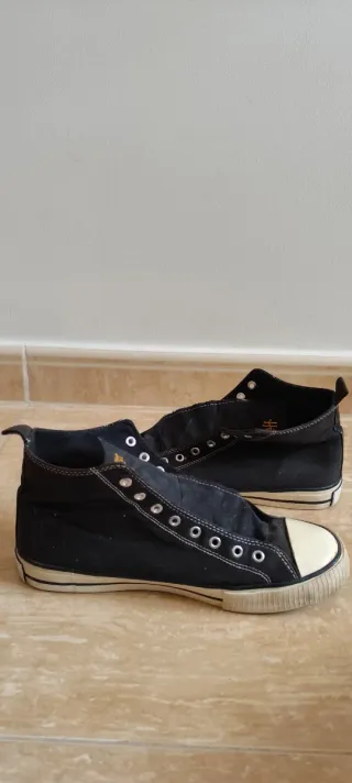 Zapatillas altas Harry Potter negras