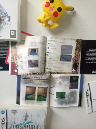 Final Fantasy III y XII Reverant Wings originales