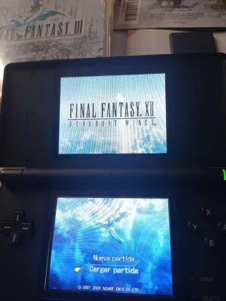 Final Fantasy III y XII Reverant Wings originales