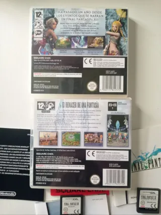 Final Fantasy III y XII Reverant Wings originales