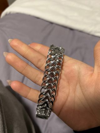 Pulsera Acero Inoxidable Plata