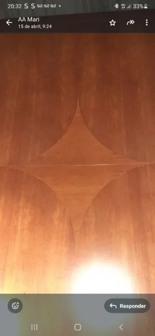 Mesa de comedor y 4 sillas