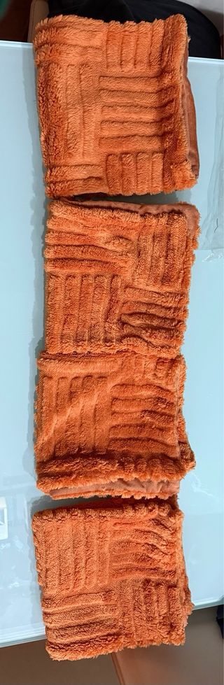 4 Fundas Cojín Suave