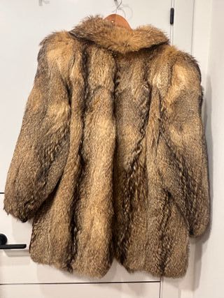 Cappotto vintage effetto pelle Taglia M/L