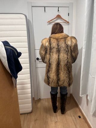 Cappotto vintage effetto pelle Taglia M/L