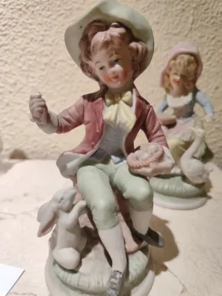 Figuras de porcelana vintage