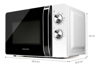Microonde Taurus Bianco e Nero